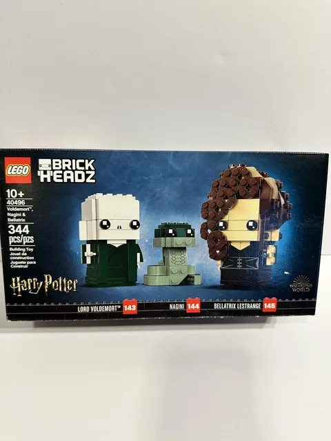 LEGO Brickheadz Harry Potter - Voldemort Nagini & Bellatrix (40496) NEW Retired