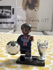 OUSMANE DEMBELE PARIS SAINT-GERMAIN #10 JERSEY LEGO MINIFIG soccer ball futbol