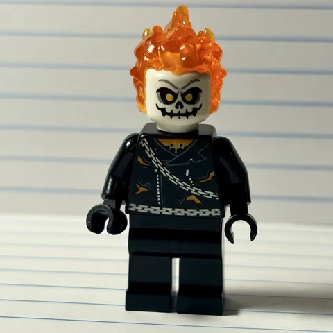 LEGO GHOST RIDER MINIFIG 🔥 Marvel Super Heroes SH0267 Spider-Man