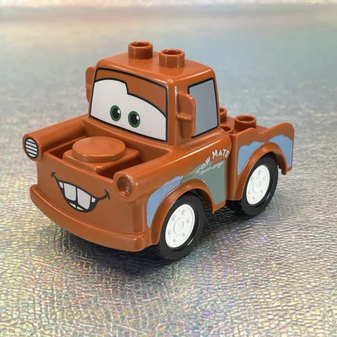 2009 Lego Duplo Disney Pixar Cars Mater Tow Truck Replacement Car No Tow Hook