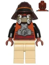 LEGO® Minifigure Star Wars sw0398 Lando Calrissian Skiff Guard Tan Hips