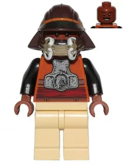 LEGO® Minifigure Star Wars sw0398 Lando Calrissian Skiff Guard Tan Hips