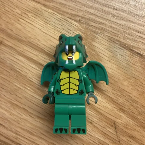 2022 Lego Minifigure Series 23 (71034) - Green Dragon Costume, Complete Green