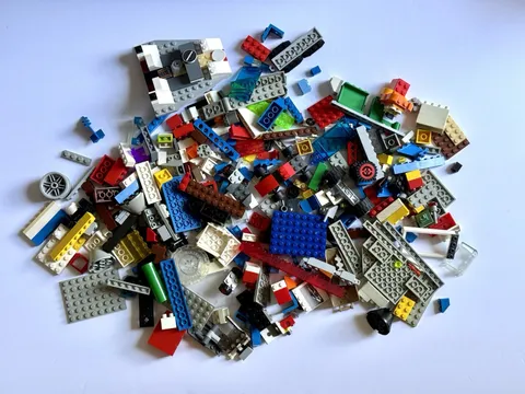 Lot #4 of assorted LEGO Bricks Pieces Some Vintage & Modern Specialty Random