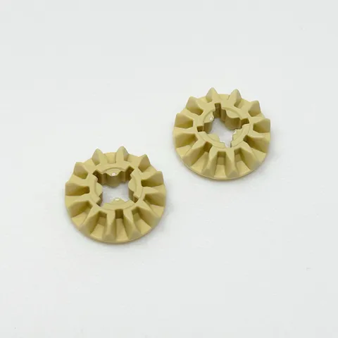 6589 LEGO Technic Parts Gear 12 Tooth TAN (2)