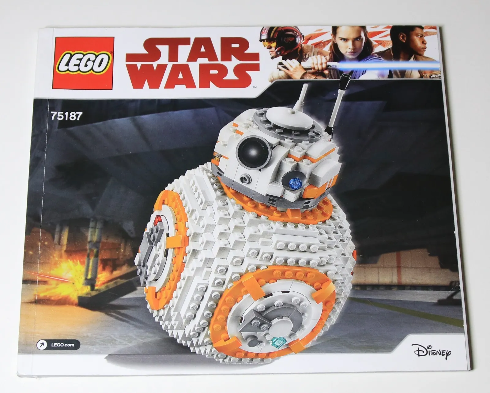 Lego 75187 Star Wars BB-8 Instructions Only