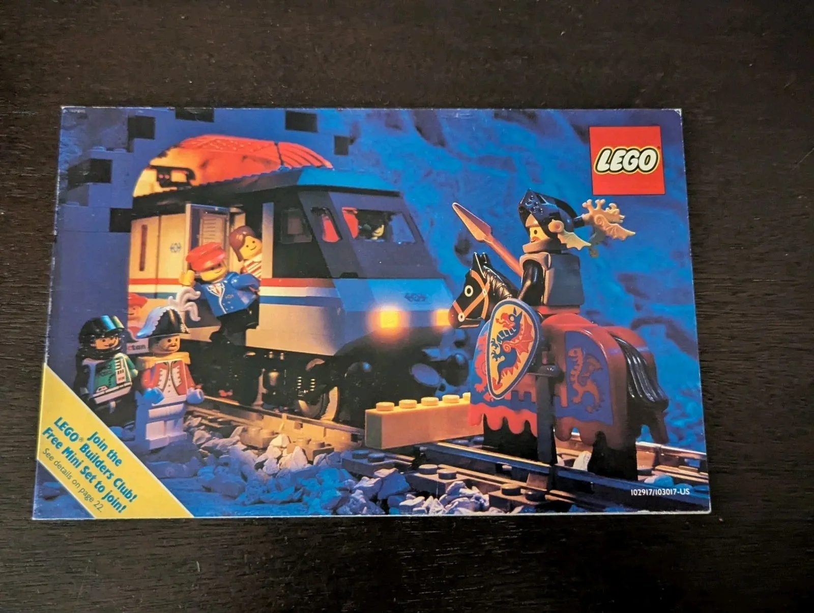 Vintage (1992) LEGO Castle Town Space Pirates Product Catalog Booklet - RARE