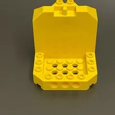 Lego 30619 Cockpit Bottom Yellow Replacement Add-on Part Piece