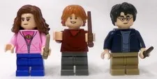 LEGO Harry Potter Minifigure Lot Hermine Granger Ron Weasley Harry Potter
