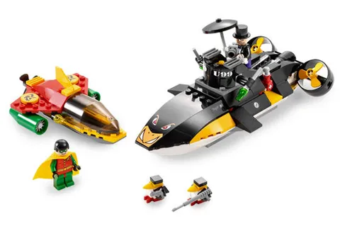 LEGO 7885 - LEGO Batman - Robin's Scuba Jet: Attack of the Penguin - NO BOX