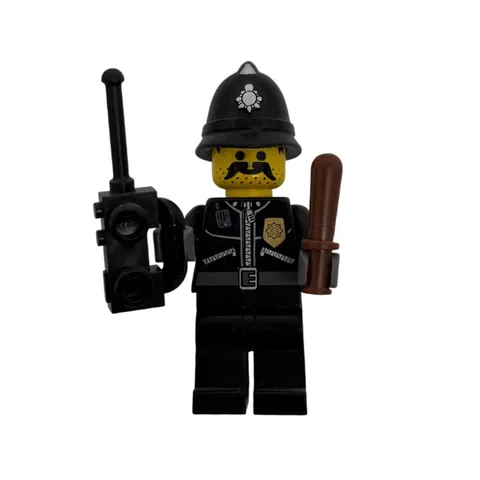 LEGO City British Police Officer Bobby Minifigure cty0474 with Radio & Truncheon