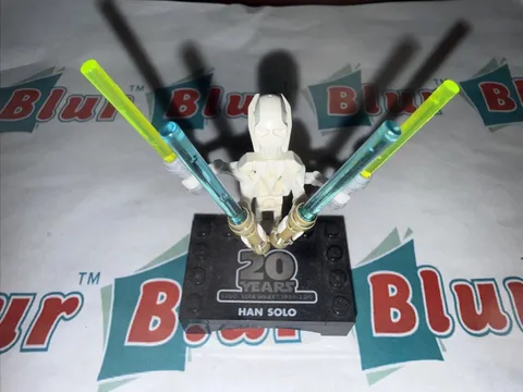 LEGO Star Wars General Grievous Straight Legs Complete w/ 4 Lightsabers