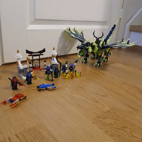 LEGO NINJAGO: Attack of the Morro Dragon (70736) 100% build with manual