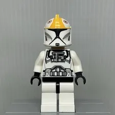 LEGO Star Wars sw0491 Clone Trooper Pilot Scowl Minifigure 75021 Note