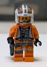 Lego SW0544 Rebel Pilot X-wing (Theron Nett) Star Wars Minifigure 75032