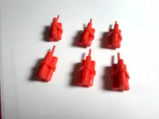 Lego Lot OF 6 Minifig Red DYNAMITE Weapon/Tool - City/Agents/Batman/Power Miner