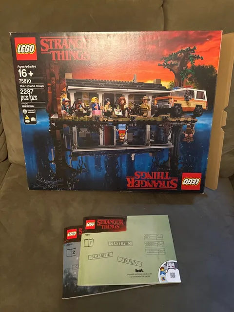 LEGO Stranger Things: The Upside Down 75810 "Box and Instructions only."