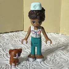 LEGO Friends Donna Minifigure frnd437 Small Kitty Heartlake City Vet Clinic