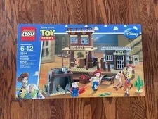 Disney Pixar LEGO 7594 Toy Story Woody's Roundup Woody Jessie Retired New Set