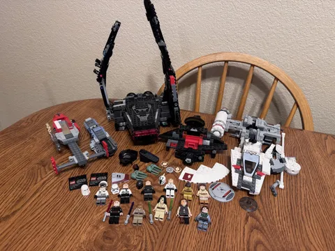 LEGO Star Wars Lot - Incomplete Sets/ Figures/ Printed Parts