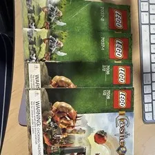 LEGO Castle Illustrated Instruction Manual Booklets Lot, MPN 7036 7037-1 7037-2