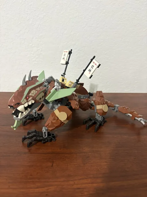 LEGO Ninjago Coles Earth Dragon Incomplete 