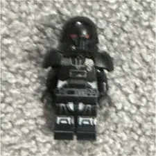 LEGO Minifigure Black Plastic Figure with Printed Torso & Legs