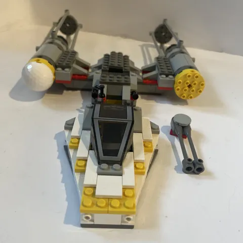 Vintage Lego Star Wars Y-Wing 7150 INCOMPLETE 1999 No box or instructions
