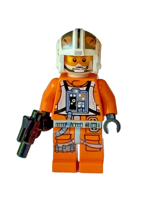 Lego SW0544 Rebel Pilot X-wing (Theron Nett) Star Wars Minifigure 75032