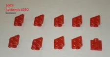 LEGO NEW 2x2 Red Plate with Holes (10x) 281721 Brick 2817