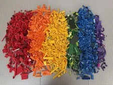LEGO 150+, 200+, 400+ PIECES FROM BULK! SORTED RANDOM LOT! PICK COLOR!
