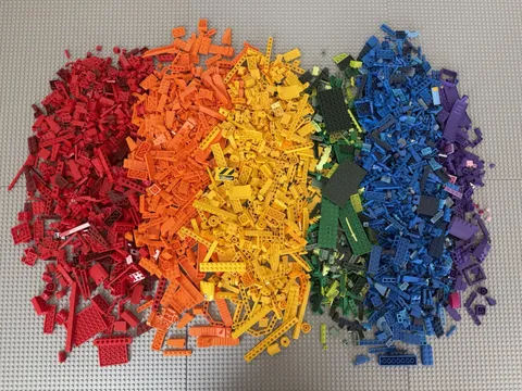 LEGO 150+, 200+, 400+ PIECES FROM BULK! SORTED RANDOM LOT! PICK COLOR!