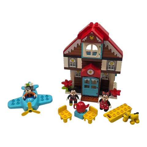 Lego Duplo Disney Mickeys Vacation House 10889 Complete 57 Bricks No box