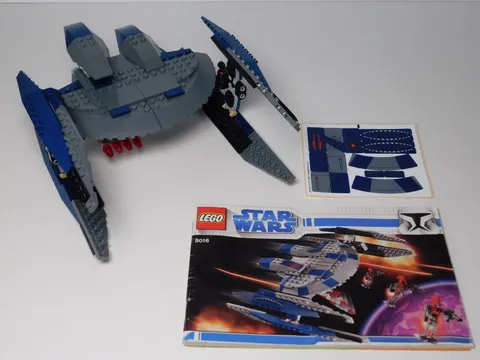 Lego Star Wars Hyena Bomber BUILD ONLY! W/New Stickers & Instructions! - 8016