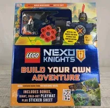Lego Nexo Knights - Build Your Own Adventure Book - New/Sealed