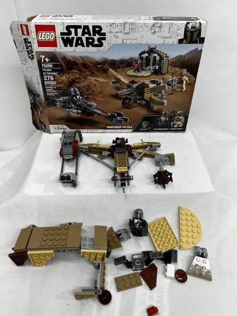 LEGO (75299) Star Wars: Trouble on Tatooine, Mandalorian, Opened Box (TStar-43)