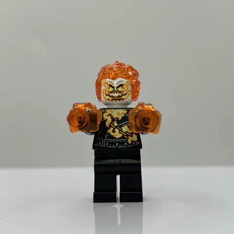 LEGO Ghost Rider Johnny Blaze Minifig SH1095 Marvel Spider-Man 76335