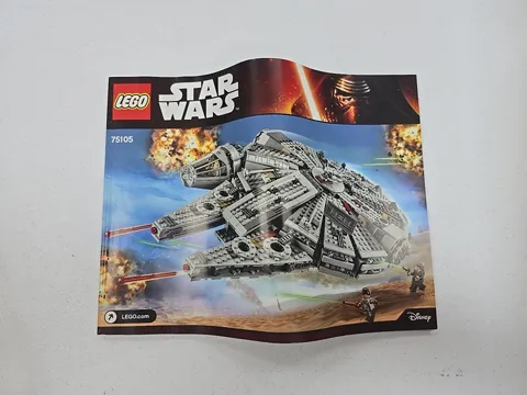 LEGO Star Wars Millennium Falcon 75105 MANUAL ONLY No Bricks