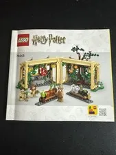 LEGO Harry Potter Hogwarts Castle: Herbology Class Instruction Manual Only 76445