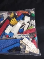 1 Pound of Legos Lot With Specialty Pieces And Action Figure 
