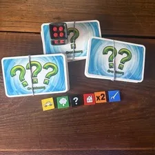 LEGO Creationary Building Game REPLACEMENT PIECES Buildable Die 6 Tiles 96 Cards