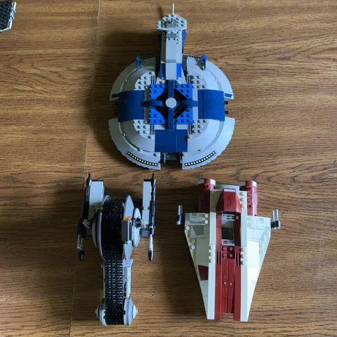 Lego Star Wars Partial Sets. Sold As Is. See pictures. 