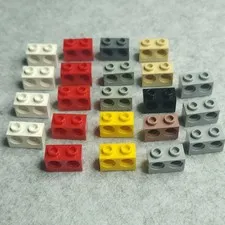 LEGO 32000 Technic Brick 1x2 with Holes Mixed Colors Lot of 22 Pieces Genuine