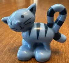Lego Duplo Pilchard The Blue Cat From Bob The Builder Set Replacement Kitty Pet