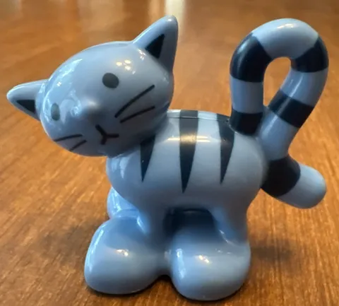 Lego Duplo Pilchard The Blue Cat From Bob The Builder Set Replacement Kitty Pet