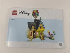 LEGO Disney Up House 43217 Illustrated Instruction Manual Booklet