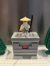 LEGO 2012 NINJAGO Rise of the Snakes Minifigure Sensei Wu njo0046 - 9446 Bounty