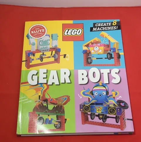 LEGO GEAR BOTS Create 8 Machines Illustrated English Booklet 2013
