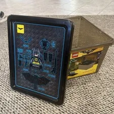 Rare 2017 LEGO Batman Special Edition 4094 Large Storage Box Bin & Lid Set
