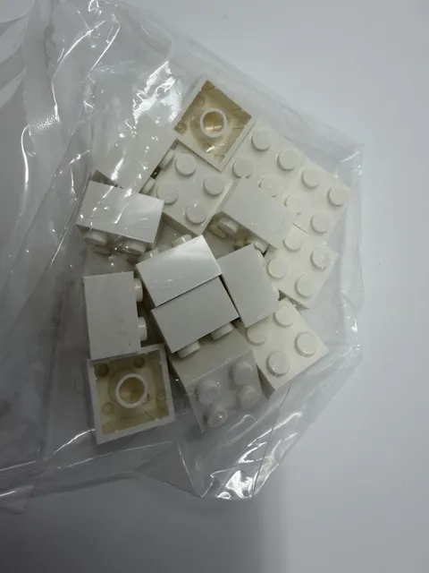 LEGO 3003 New White 2x2 Building Bricks Blocks Parts & Pieces Lot Of 15